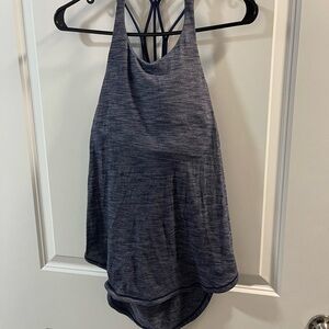 Women's Blue Halter Top Lululemon Tank Top